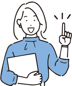 コツを得た女性